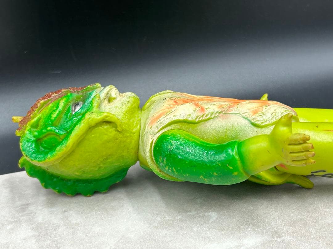 Ｒ１　旧バンダイ　バンザイマーク　ソフビ　仮面ライダー　怪人　サラセニアン