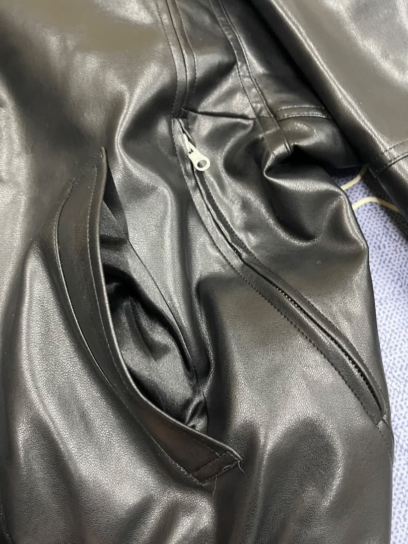 BEAMS シープ レザー ジャケット M