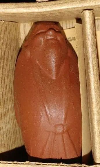 七福神置物　赤土焼き　三枝惣太郎作　送料込み