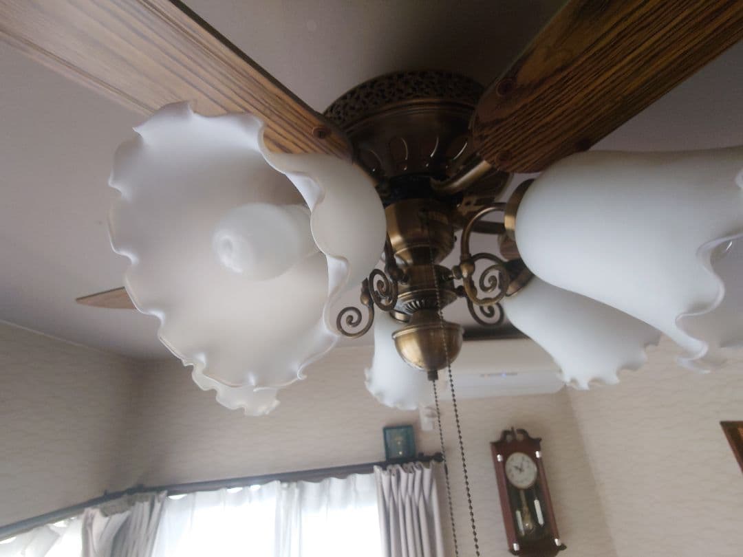 クラシックシーリングファン 5灯　5枚羽