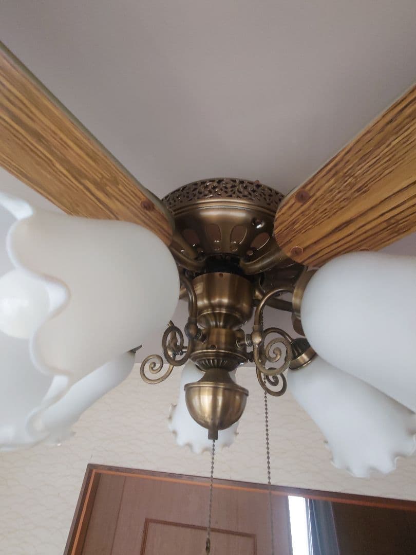 クラシックシーリングファン 5灯　5枚羽