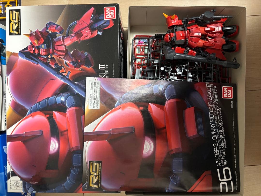 ガンプラ RG高機動型ザク　HG ルブリス ディランザ ローズ ヤクトドーガ