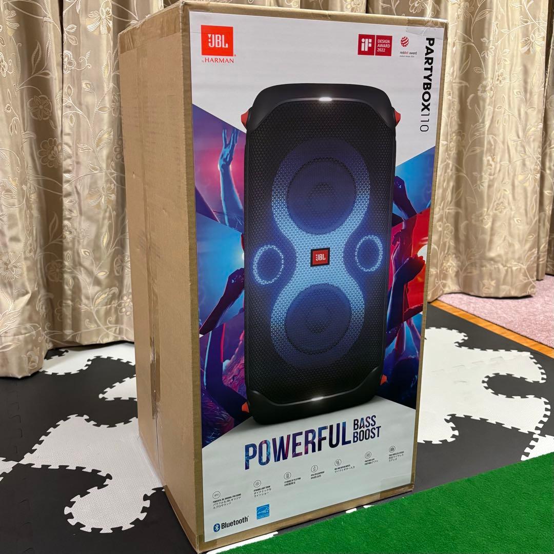 JBL PARTYBOX 110 スピーカー 160W 新品未開封保証書付き