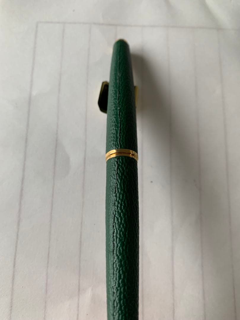 PILOT（パイロット） レザー軸 万年筆 18K F