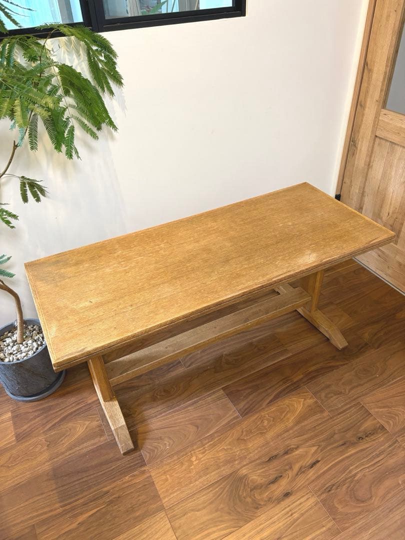 最終セール！モモナチュラル　テーブル　VENT 3way ダイニング　オーク