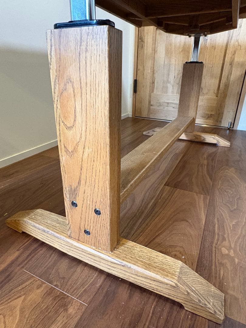 最終セール！モモナチュラル　テーブル　VENT 3way ダイニング　オーク