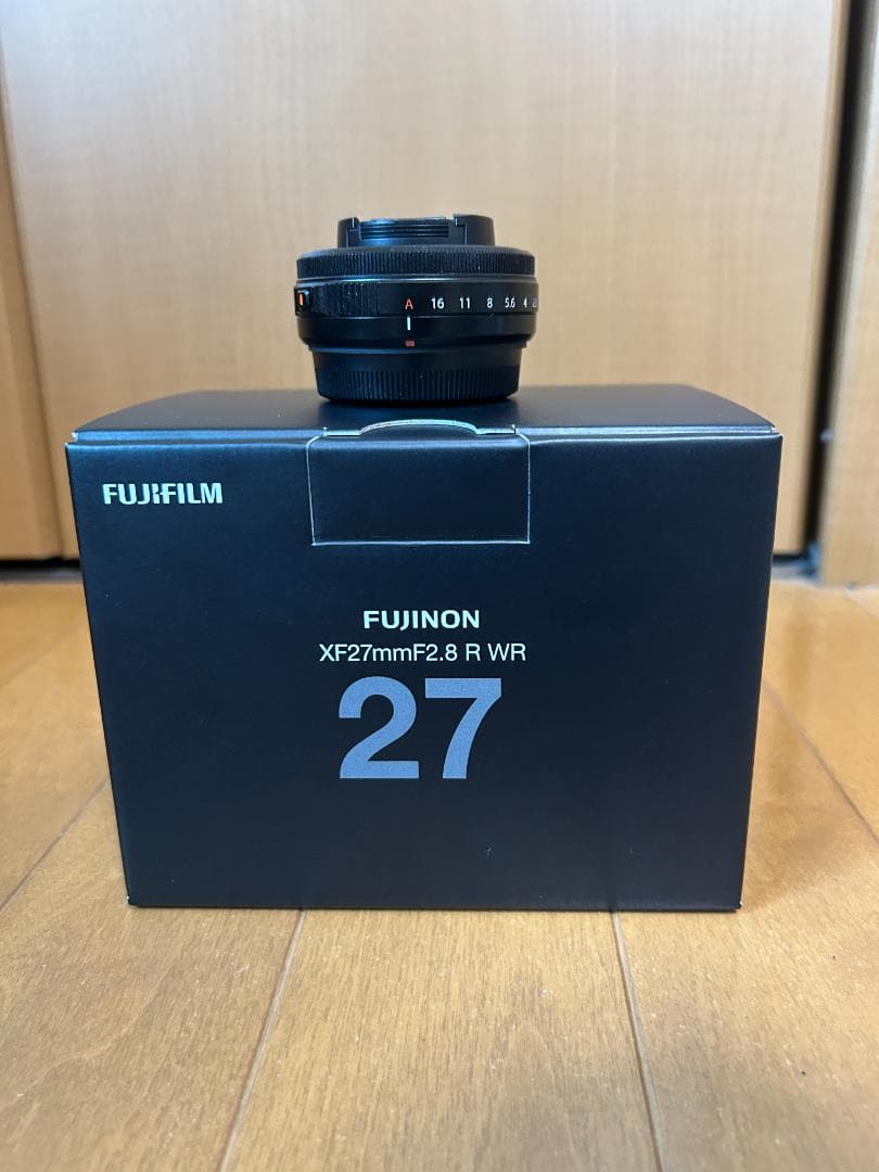 【美品】FUJIFILM XF27mm F2.8 WR 単焦点レンズ
