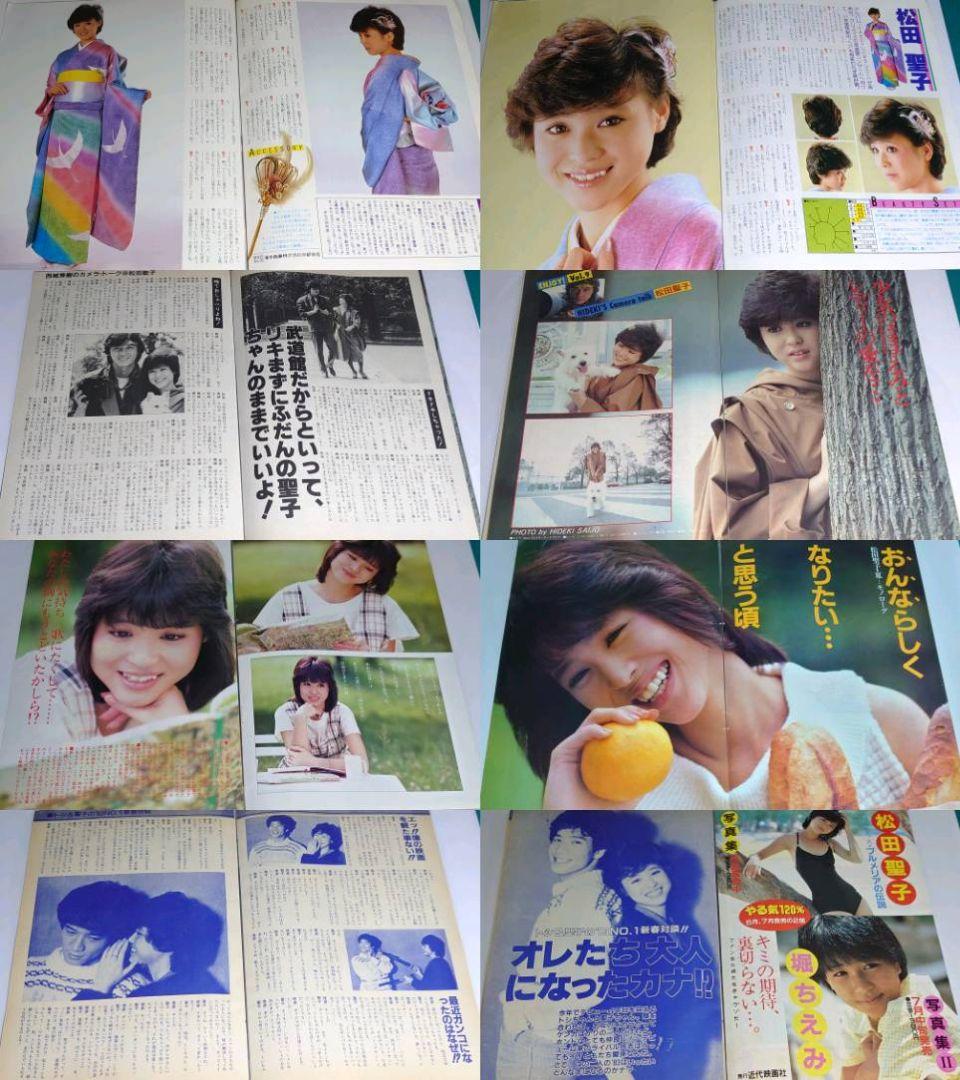 松田聖子　1980年〜1985年 レア　大量　切り抜き　ファイル　2冊　120P