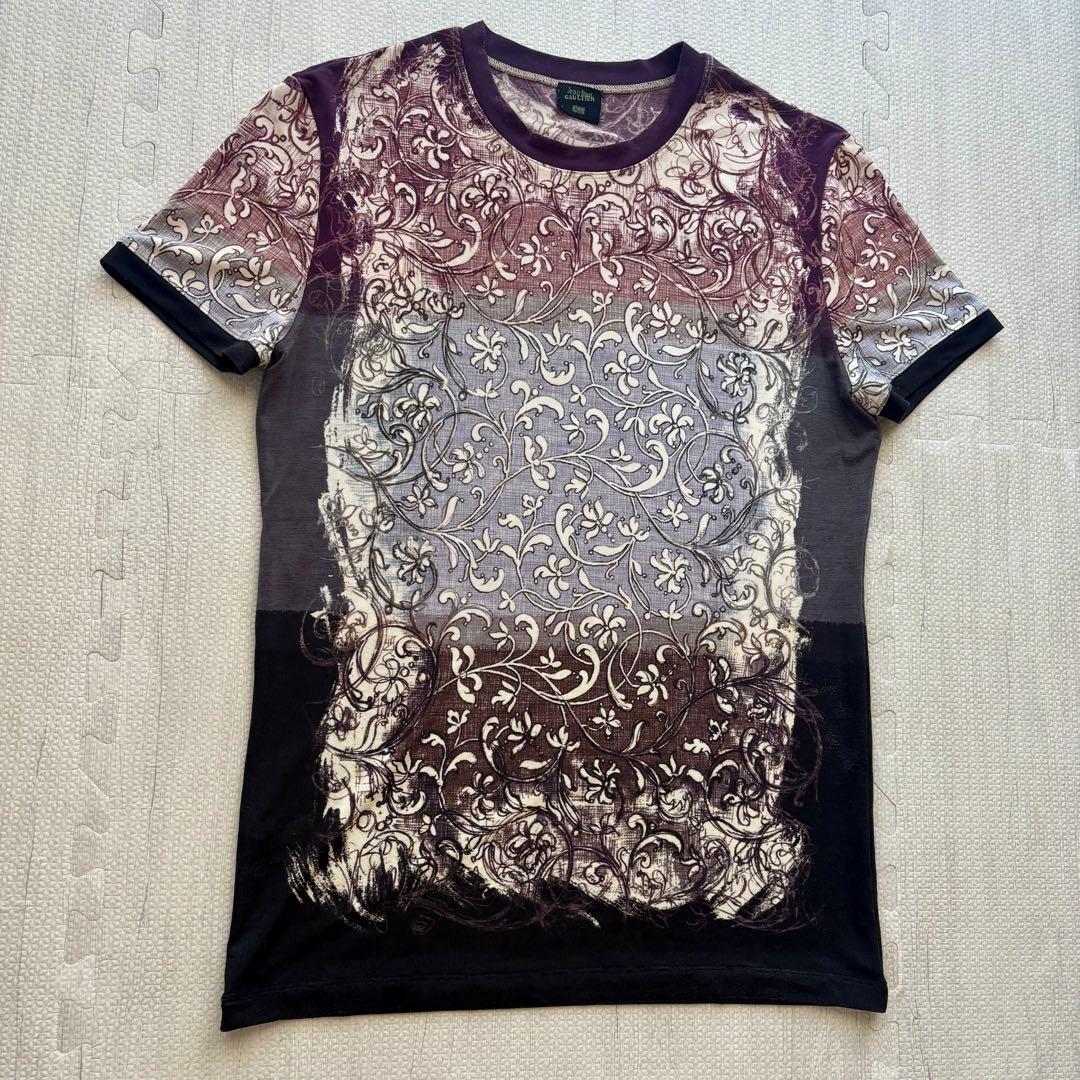 90sアーカイブ】Jean Paul GAULTIER 総柄Tシャツ ゴルシェ