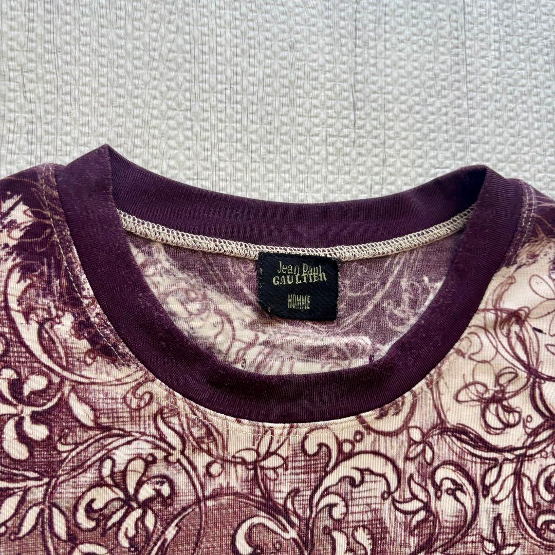 90sアーカイブ】Jean Paul GAULTIER 総柄Tシャツ ゴルシェ