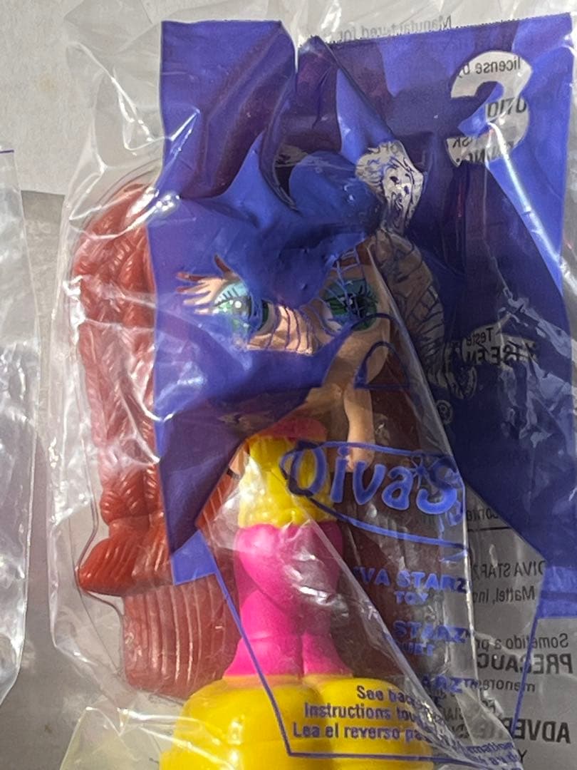 マクドナルド　米国　ハッピーセット2001年Diva Starz 全9個セット
