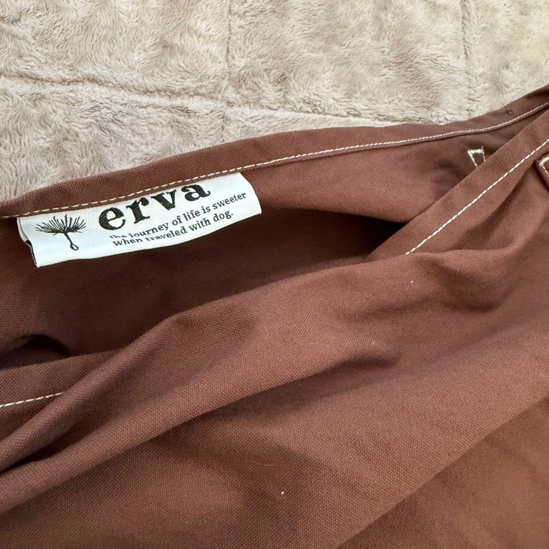 erva 犬用スリング 抱っこ紐　チョコブラウン Lサイズ