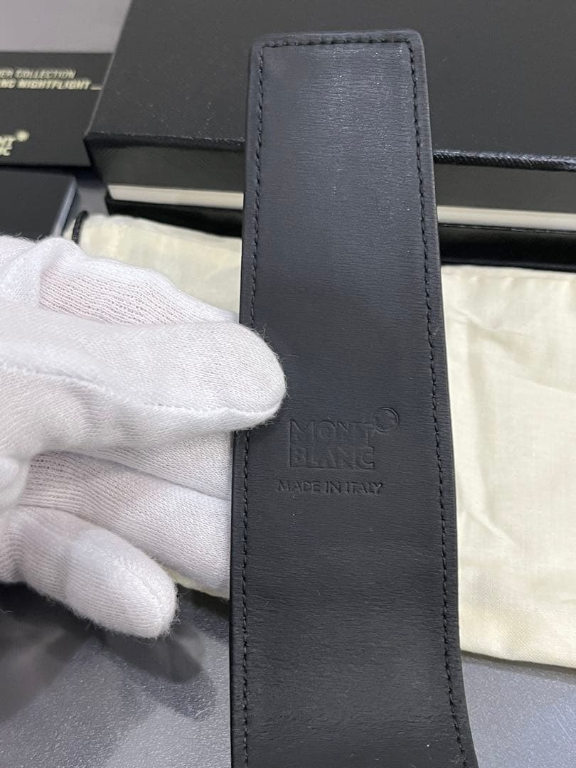 ◾️美品◾️モンブラン ナイトフライト レザー ペンケース 38221 黒