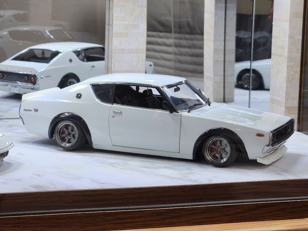 【京商】1/18日産 スカイライン ケンメリGT-R ミニカー