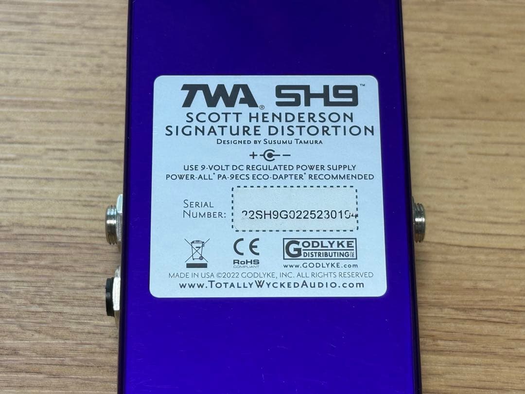 ギター TWA SH9 Scott Henderson Distortion