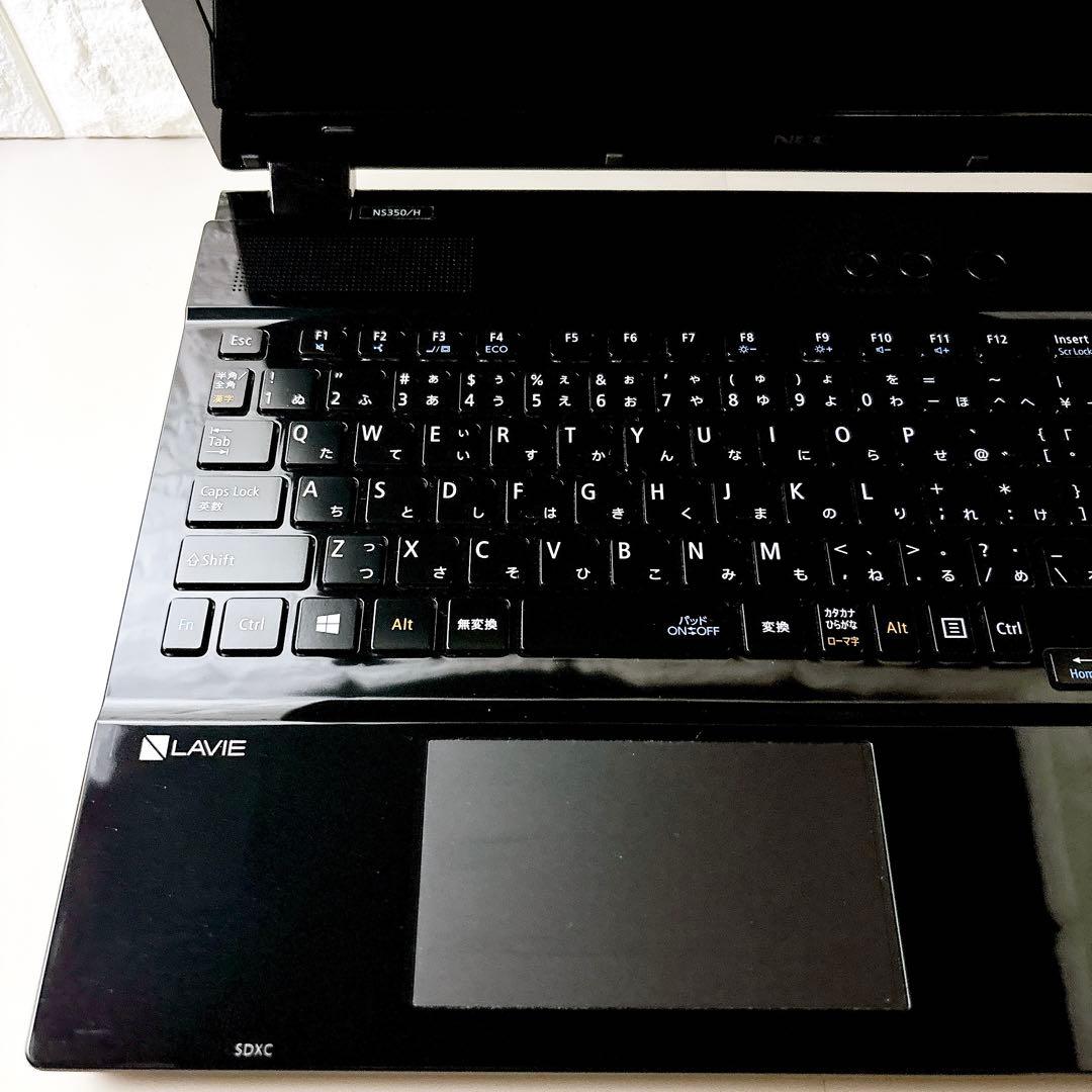 快適動作SSD✨メモリ8GB フルHD 第7世代 カメラ ノートパソコン NEC