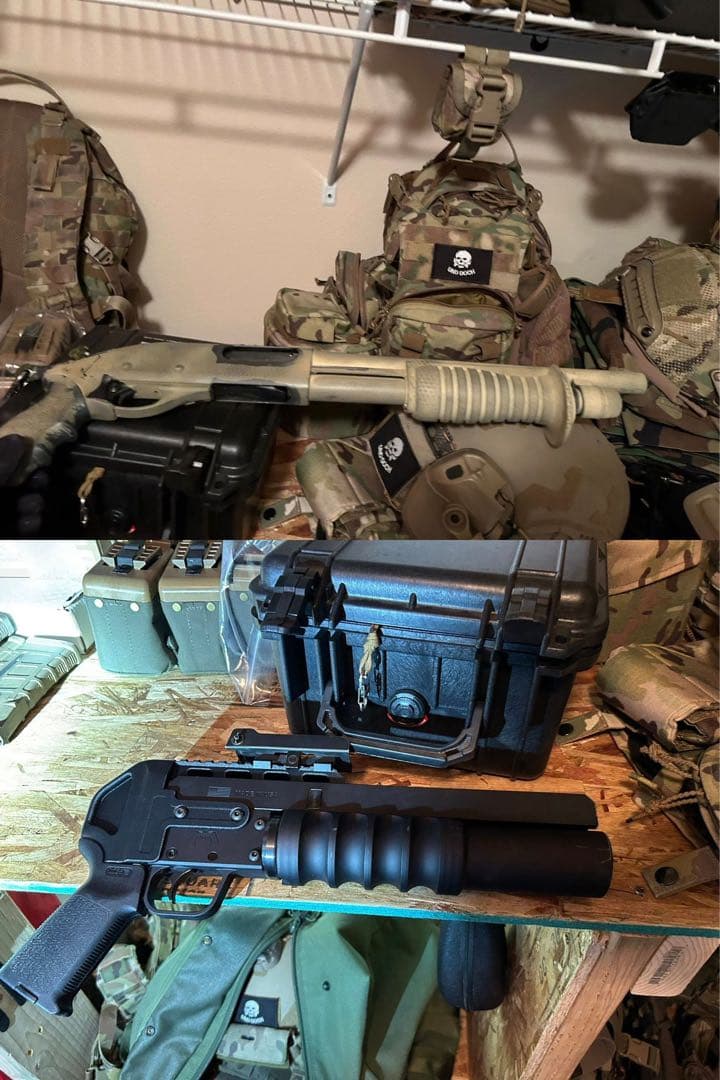 SOFLCS M67 FRAG Grenade Pouch×2 Multicam