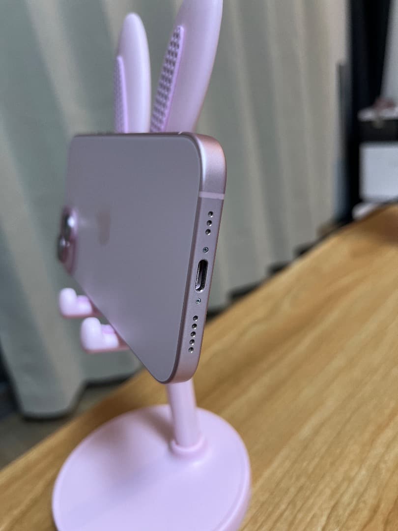 iPhone 15 ピンク 128GB 美品 バッテリー87%