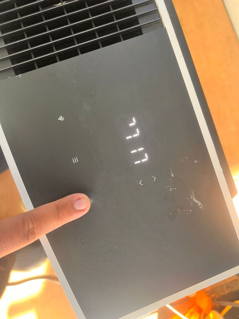 リンナイ RC-B5801ACP ガスファンヒーター 通電確認のみ