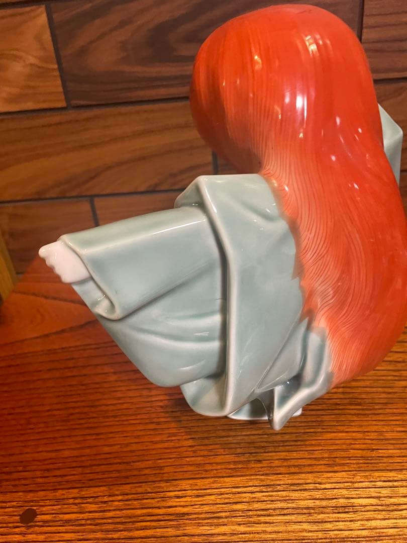 深川磁器　高級歌舞伎　人形　大型