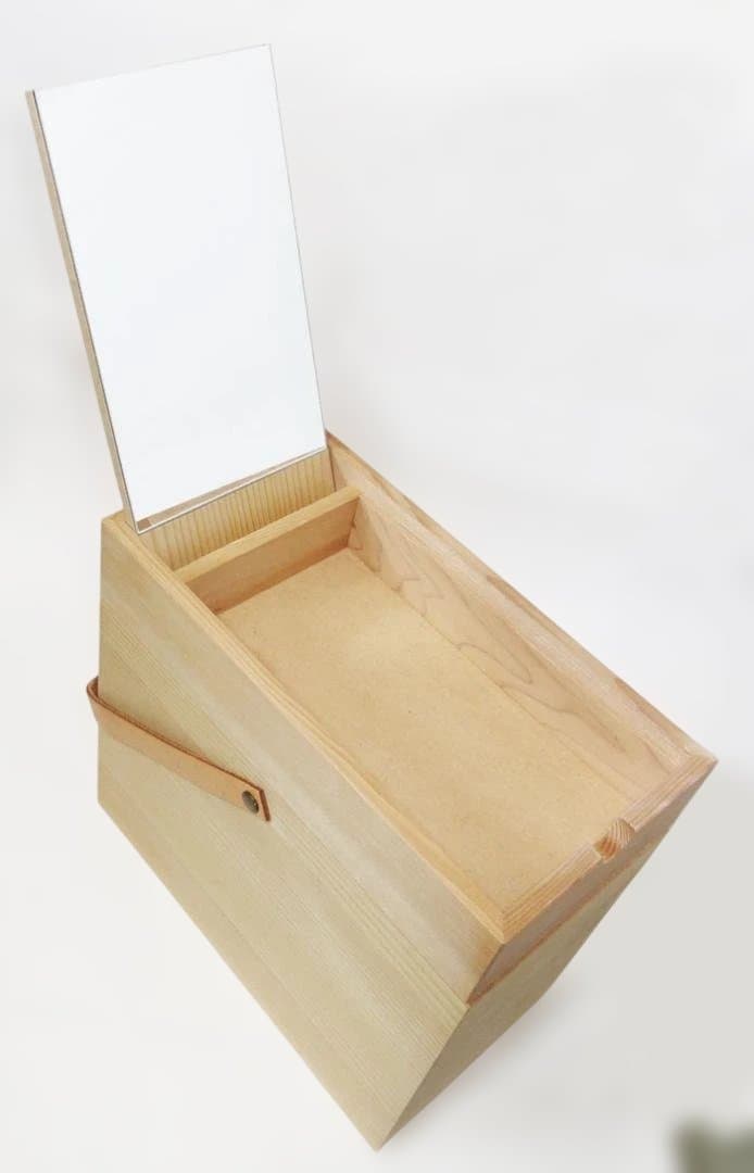 美品？　北欧暮らしの道具店　道具も気持ちも整うメイクボックス　コスメボックス