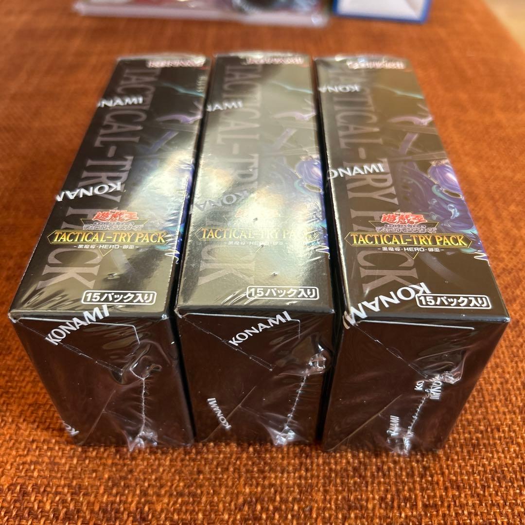 遊戯王OCG Tactical Try Pack 3箱セット
