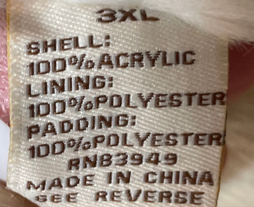 Ablanche アバランチ　ファージャケット 3XL