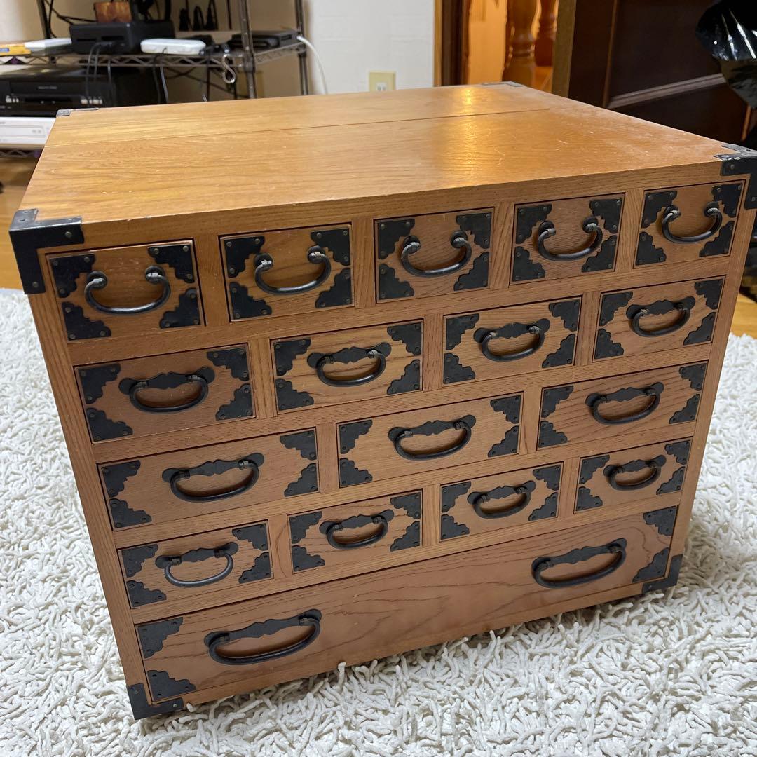 アンティーク/百味箪笥/小物入れ/収納家具/和風/used