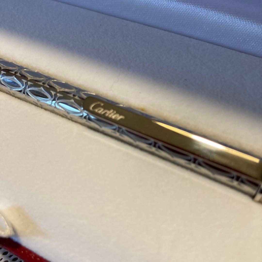 Cartier シルバーボールペン 専用ケース付き