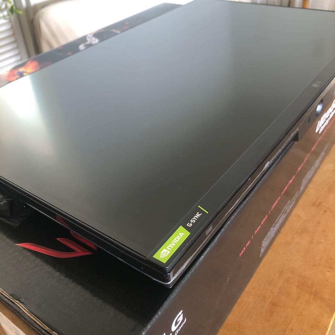 LG ゲーミングモニター 27型 2KWQHD IPS 165HZ 1msGTG