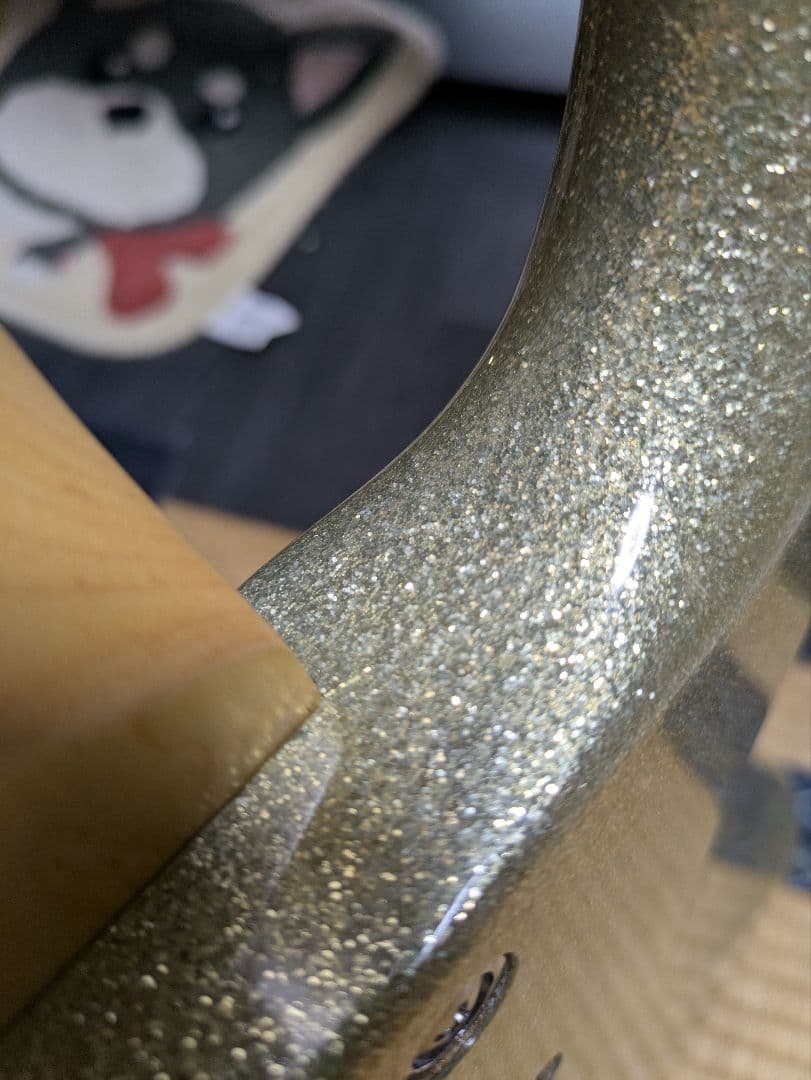 デイジーロック　Daisy Rock エレキベース メタリックゴールドスパークル