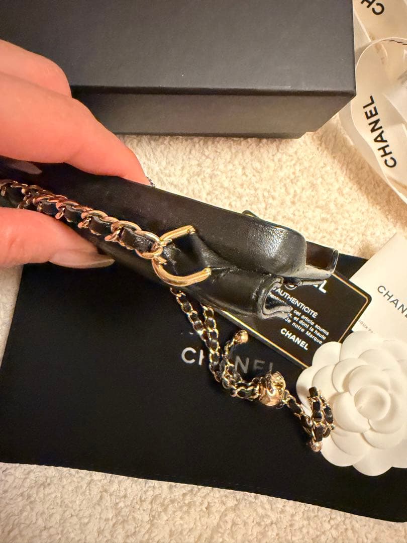 chanel iPhone12ケース マトラッセ