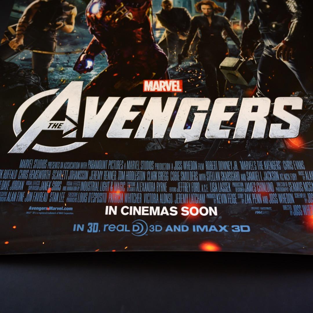 【映画館用両面ポスター】アベンジャーズ / The Avengers