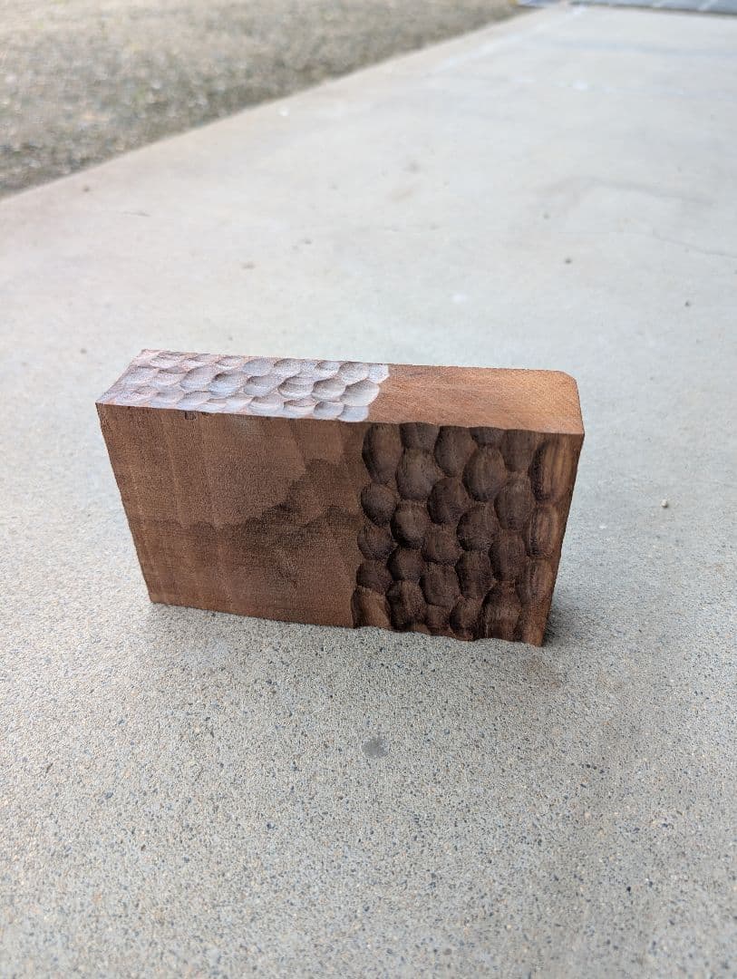 ウォールナット材 オブジェ