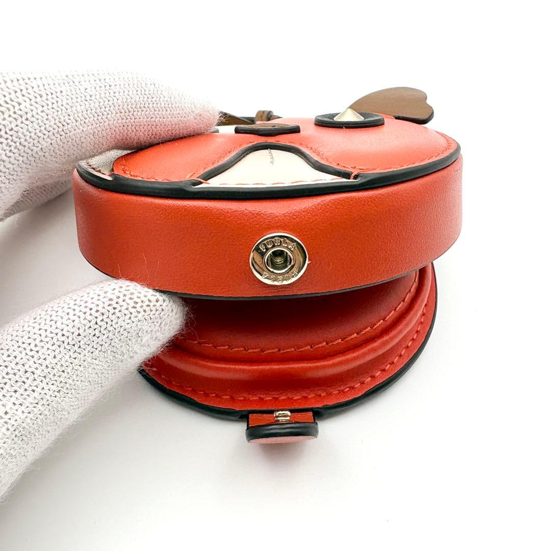 【⭐︎新品未使用】フルラ ブルドッグ ケース アレグラ 犬 バッグチャーム