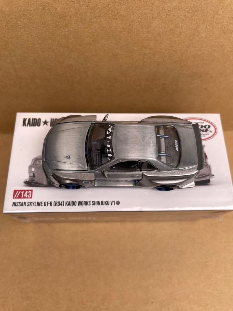 MINIGT 街道ハウス　Nissan Skyline GT-R チェイス