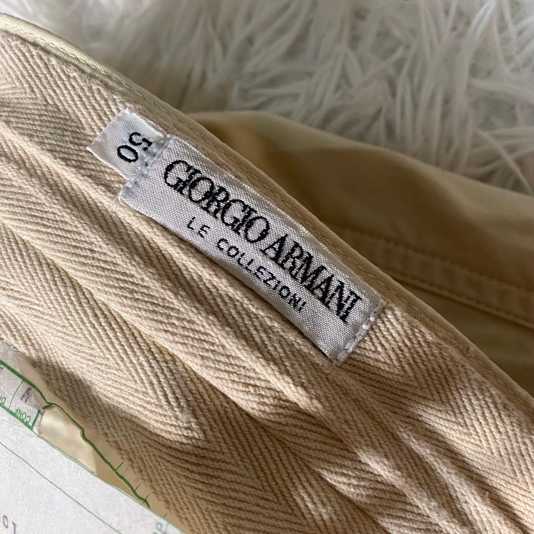 美品】ジョルジオアルマーニ　チノパン　80s〜90s　ヴィンテージ　ワイド　50