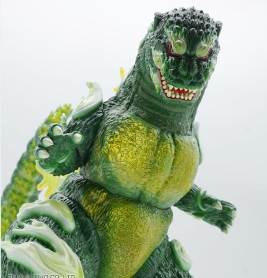 GVA-BC ゴジラ1995 Frog Tree 浮世ノ絵（翠） ソフビ