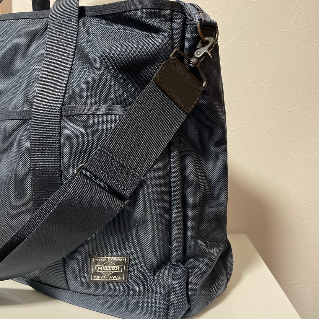 (れく1/23まで)美品PORTER STAGE 2WAY トートバッグ