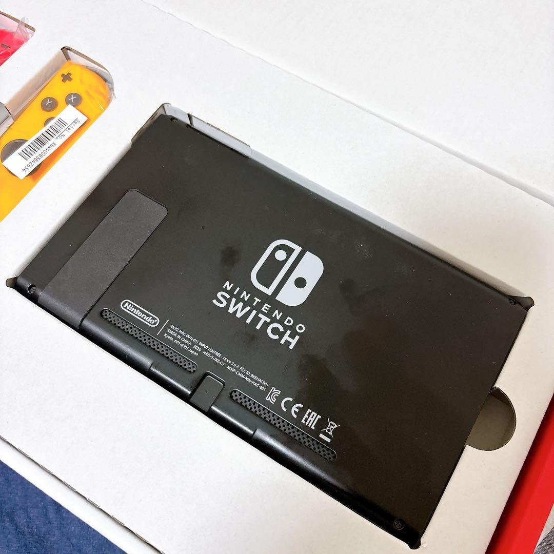 Nintendo Switch 本体 赤/オレンジ Joy-Con付き