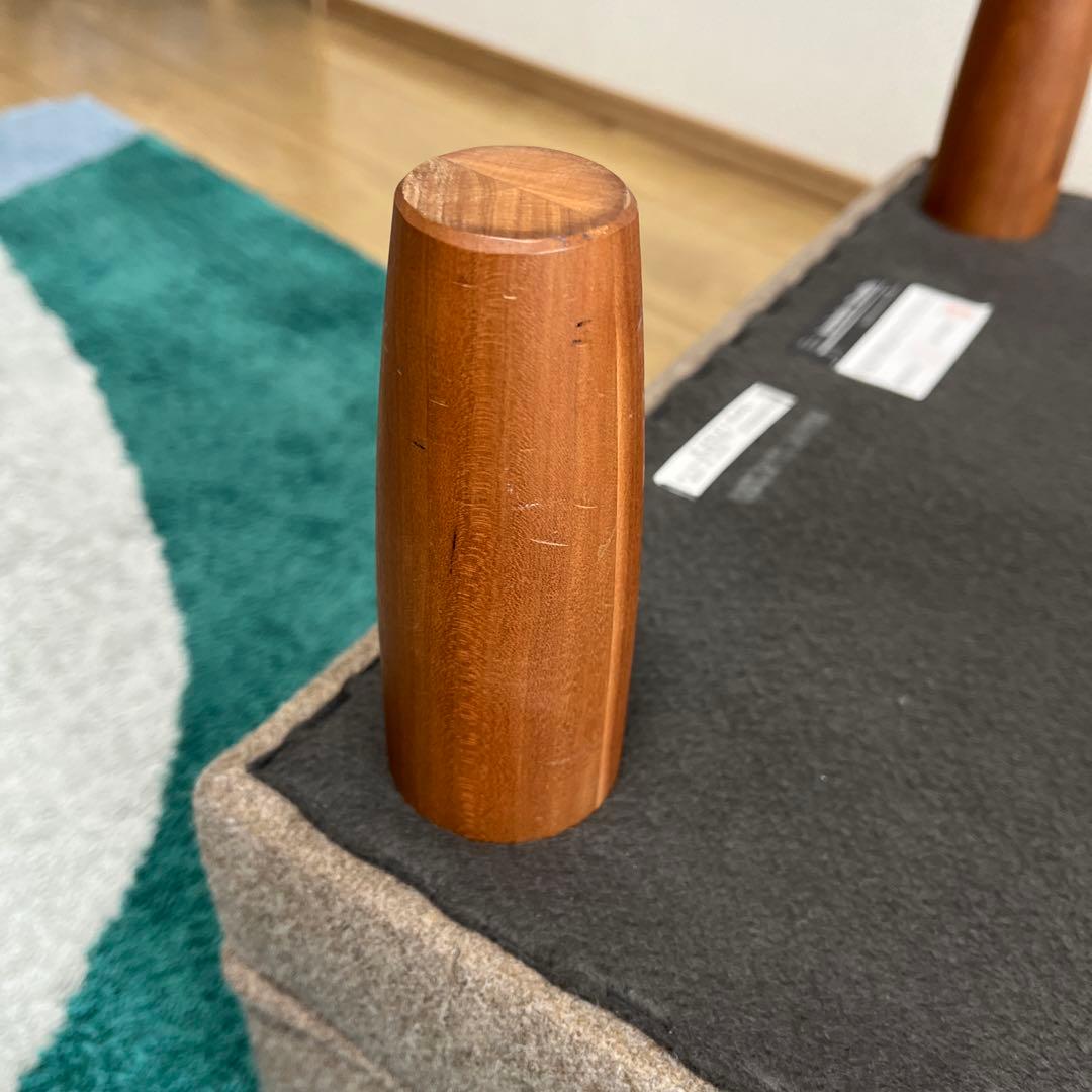 ヤキノさま専用 カリモク60 オットマン フラノベージュ