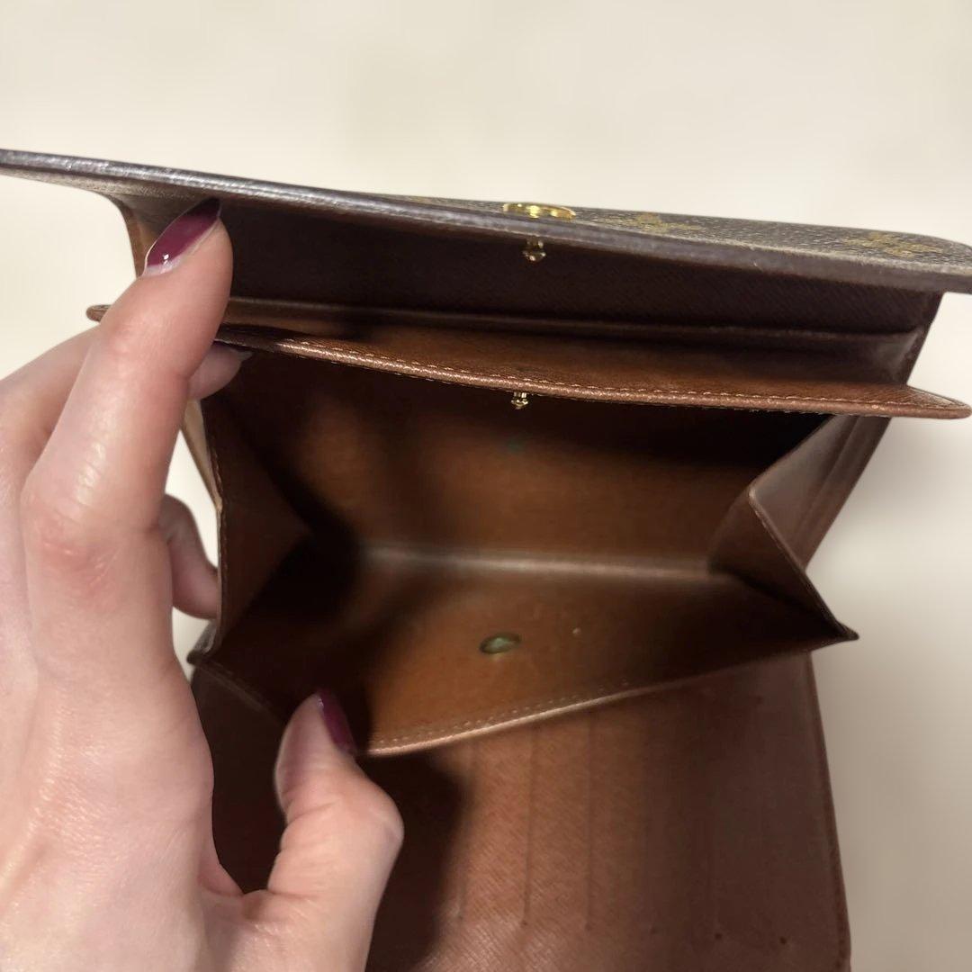 Louis Vuitton モノグラム・キャンバス　財布　三つ折り