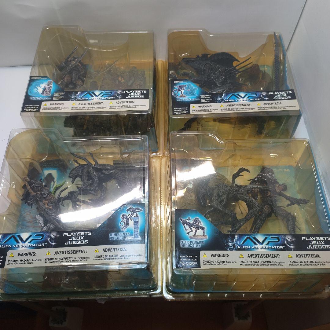 マクファーレントイズ 【AVP/ジオラマフィギュア】４種セット 未開封品