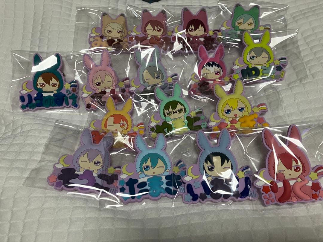 アイドリッシュセブン　きらどるラバーバッジ　全種セット