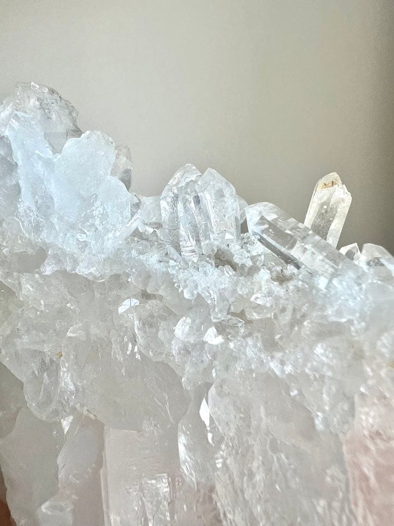 祝春節✨AAAAA宝石質マニハール 天空に浮かぶクリスタル神殿✨ルチル入天使の翼