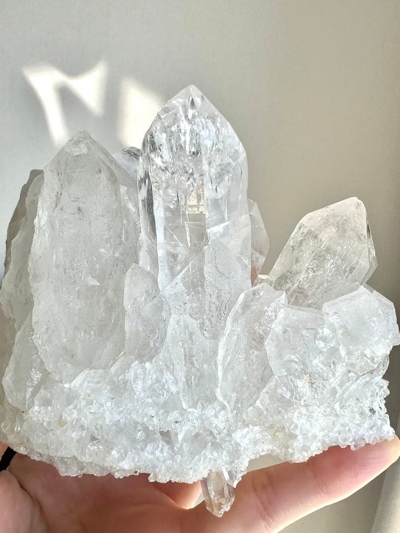 祝春節✨AAAAA宝石質マニハール 天空に浮かぶクリスタル神殿✨ルチル入天使の翼