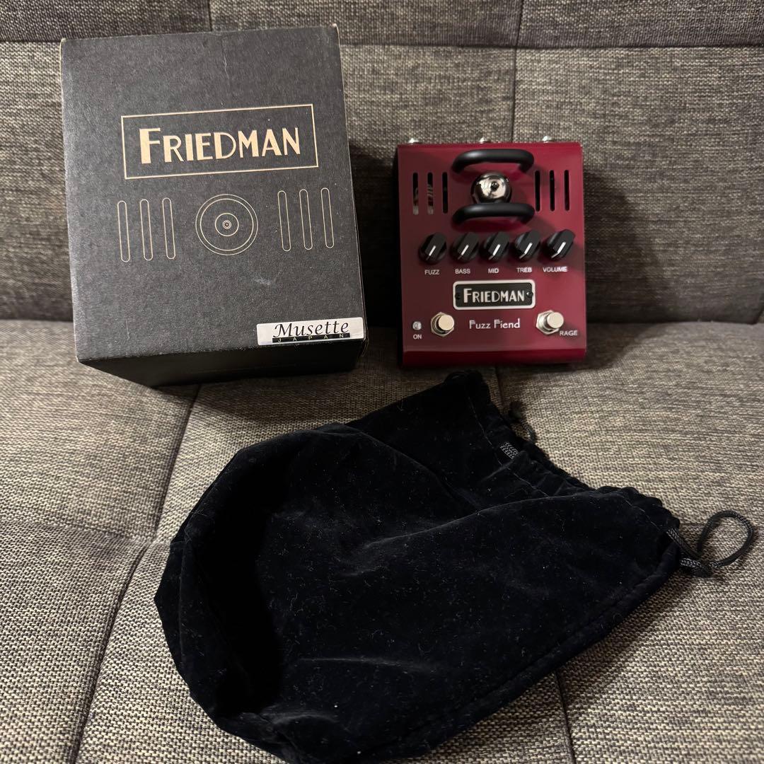 Friedman Fuzz Fiend 真空管ファズ