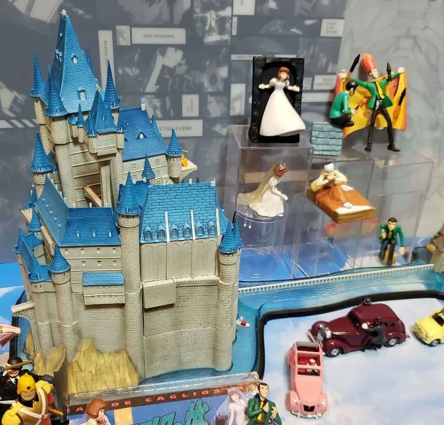 良品 ルパン三世カリオストロの城 フィギュア-ミニカーまとめ