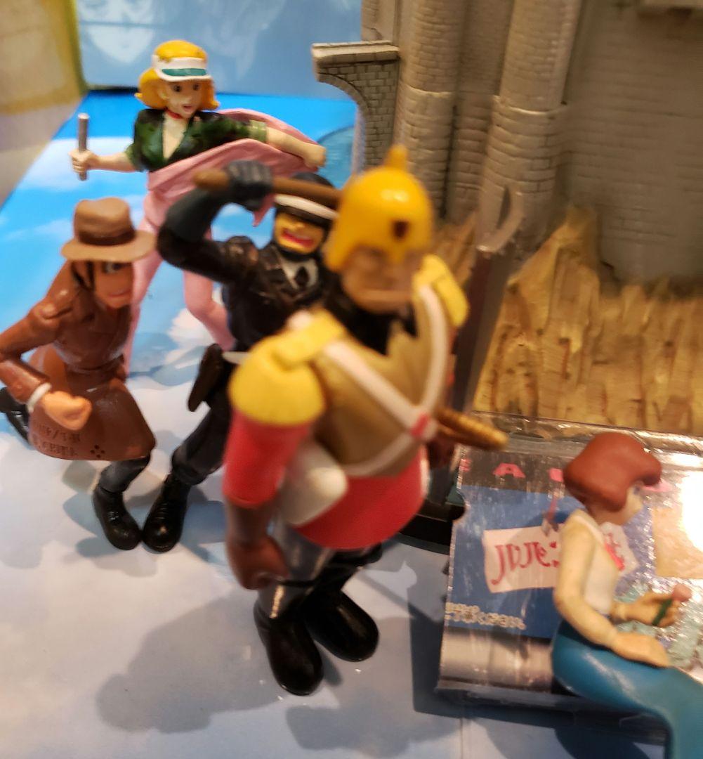 良品 ルパン三世カリオストロの城 フィギュア-ミニカーまとめ