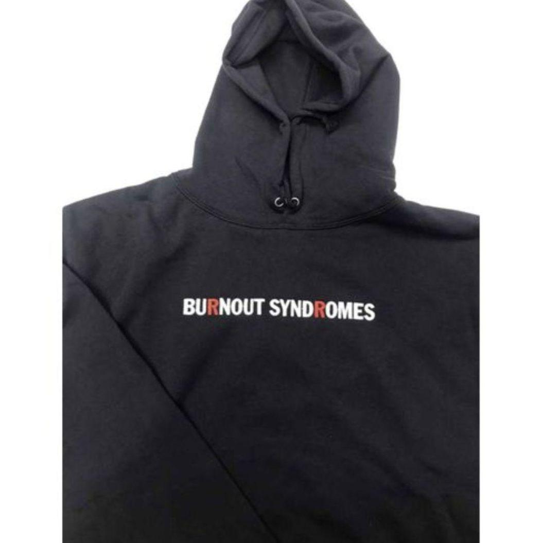 BURNOUT SYNDROMES LOGO2020 刺繍パーカー